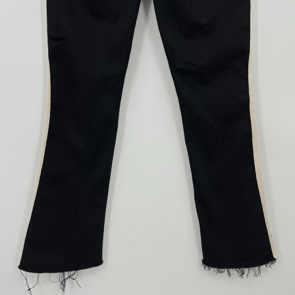 MOTHER Insider Crop Step Fray Jeans in Guilty Racer Size 24, Modern Designer - Picture 9 of 13